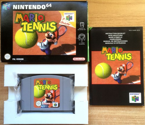 Mario tennis complet nintendo - mario,