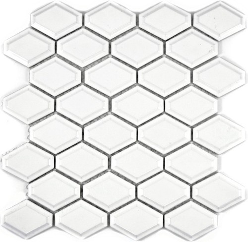 Mosaïque céramique blanc - mosaïque,