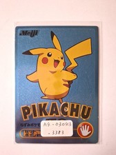 Carte Pikachu Pokemon Meiji