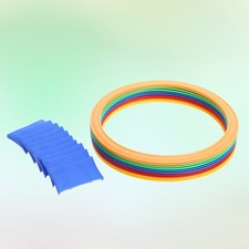  Jeu De Lancer D'anneaux Jeux Plein Air Pour Tout-petit Jouets Jardin