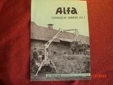 OLD ADVERTISING LEAFLET REAR LOADER alfa
