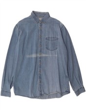 CELIO Mens Denim Shirt XL Blue Q203