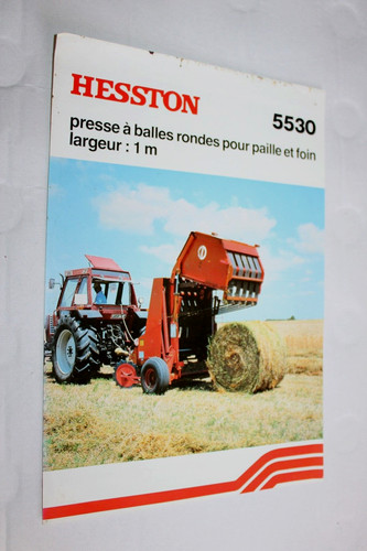 Prospectus presse hesston - prospectus, 5530