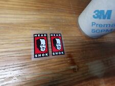 Ensemble d'autocollants rouges