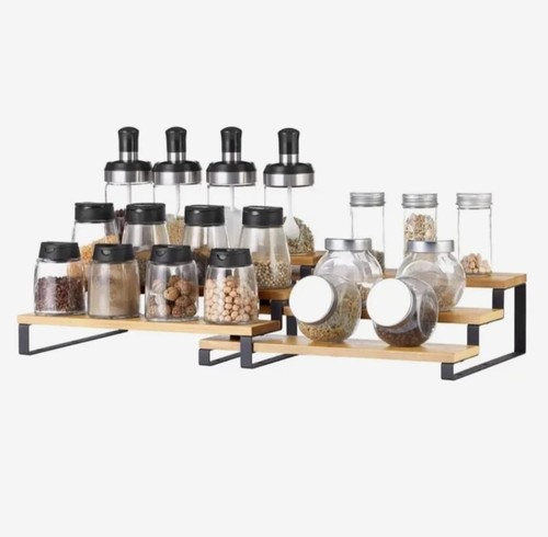Etagere cuisine bois - de,