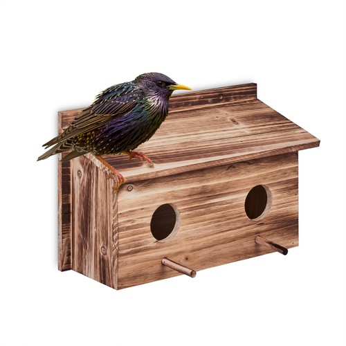 Nichoir oiseaux exterieur abri