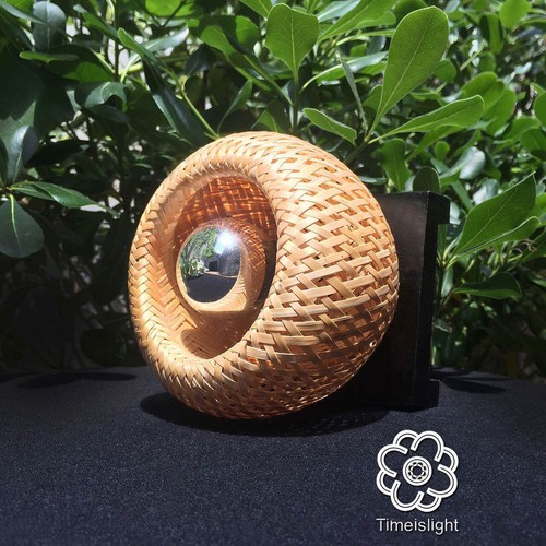Lampe chevet bambou - de, en