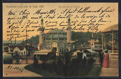 Carte postale liège - carte,