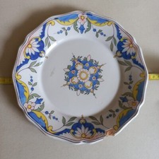 Assiette faience  CHAROLLES