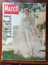 Paris Match du 11/07/1959; Mariage de Paola et Albert/ Erhard/ Bécaud/ F. Sagan