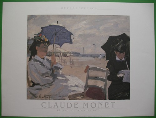 Claude monet plage de - la,