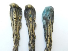 3 ANCIENS BRONZES ORNEMENTS