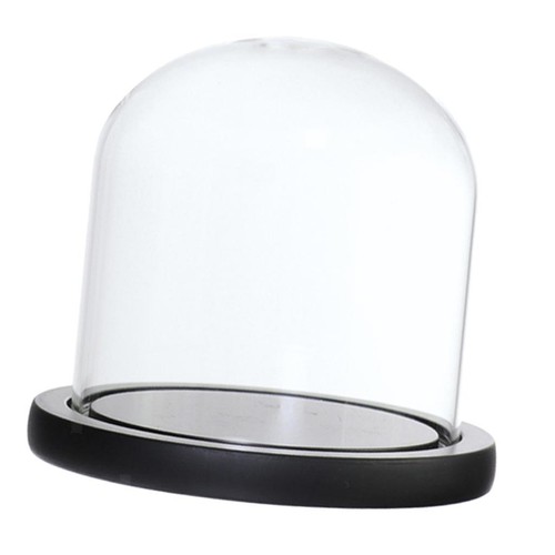 Cloche dôme verre - à, avec