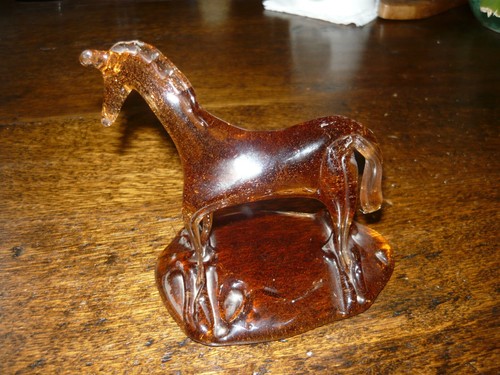 Superbe cheval verre - en,