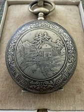 RARE Montre Gousset Cylindre