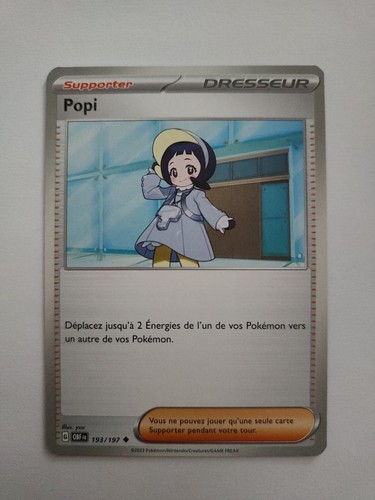 Carte pokémon popi 193 197 - -, 193/197