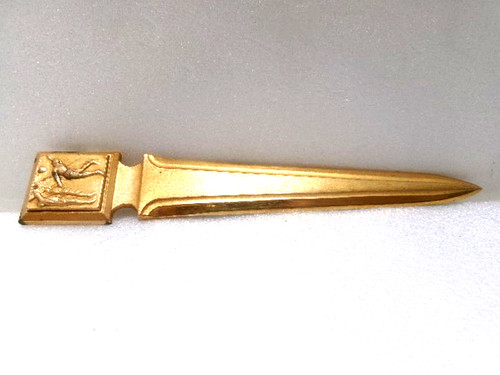 Coupe papier bronze - en,