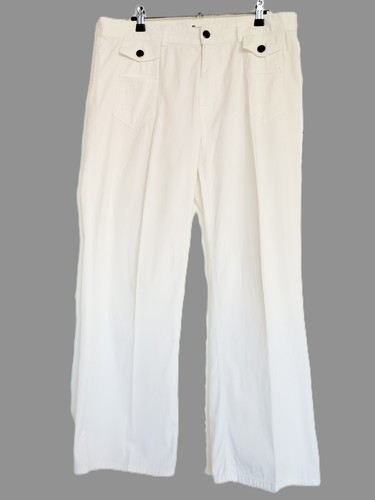 Pantalon large femme blanc - femme,
