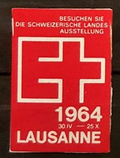 👍 Vignette ancienne - 1964 LAUSANNE - Schweizerische Landes Ausstellung /Suisse