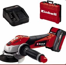 EINHELL TE-AG 18/115 CORDLESS ANGLE GRINDER WITH 4AH OR 3 AH battery