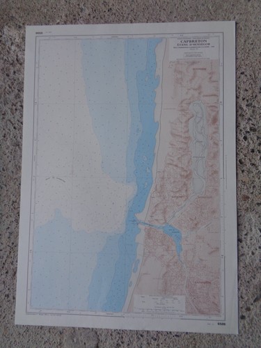 Carte marine capbreton - carte,