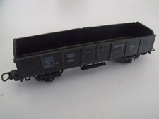 ref.362 - ho- 1/87 - LIMA  - WAGON TOMBEREAU  SNCF TOW 699615 vert foncé