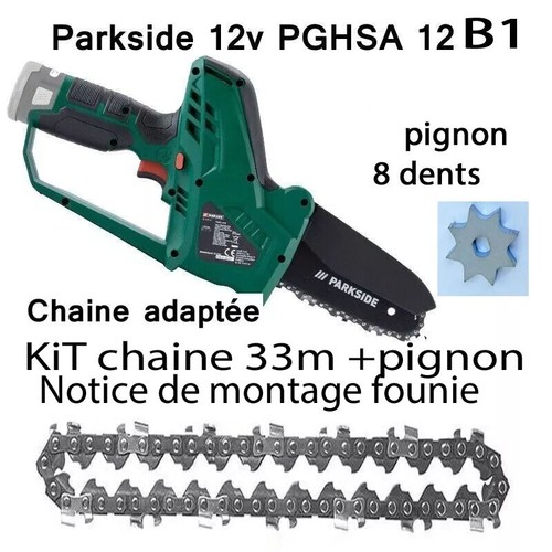 Chaine mini tronconneuse kit - chaine,