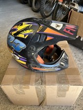 Casque Moto Cross Trial Ancien