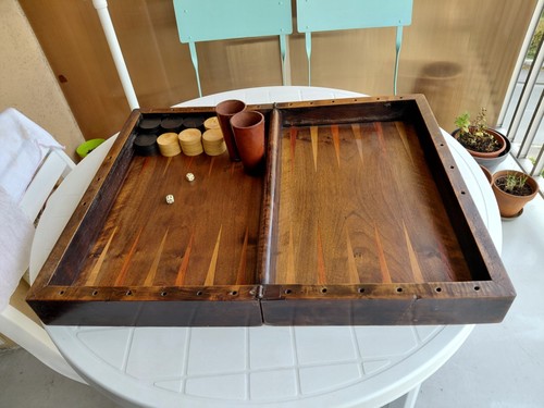 Grand jeu backgammon et - jeu,
