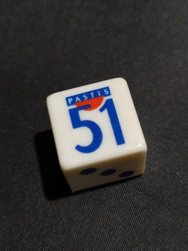 Dé jouer publicitaire - dé, a