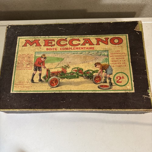 Boîte meccano 1927 - boîte, 2a.