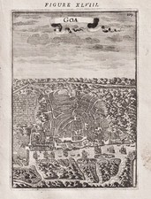 Old Goa Inde Asie Mallet