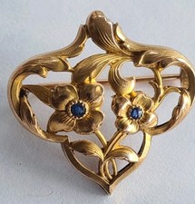 Broche époque Art Nouveau