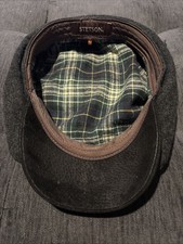 Stetson Men's Gray Wool Classic Newsboy Driver Cap Ivy Hat Size Large