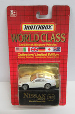 MATCHBOX World Class Nissan 300zx - Pearlescent White - nrMint/Boxed
