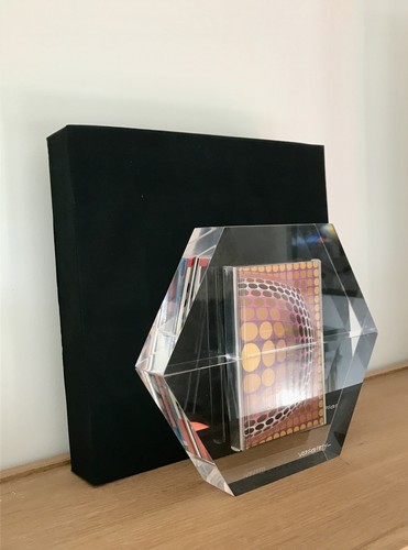Victor vasarely sculpture - victor, 1988