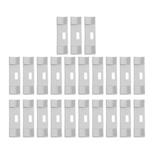Kit de réparation lamelles aveugles verticales 23 clips métalliques pour des f