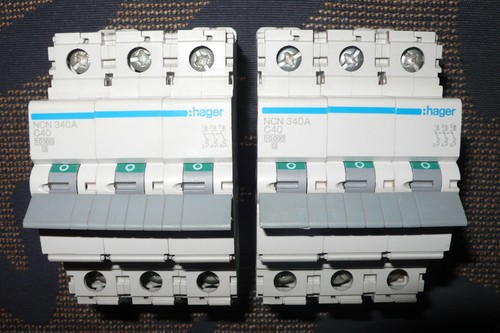 Disjoncteur triphase 40a - disjoncteur,