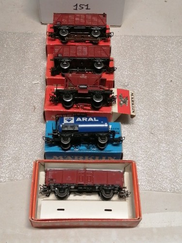 Lot wagons en - lot, 5