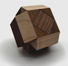 3 3D Block Puzzles from the International Puzzle Party (IPP)