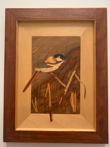 Superbe tableau marqueterie - tableau,