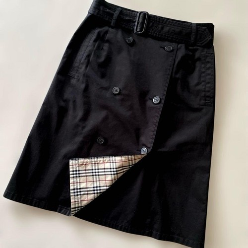 Jupe enveloppante burberry - jupe,