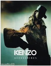 ADVERTISING ADVERTISING 105 2002 KENZO accessories bag collection