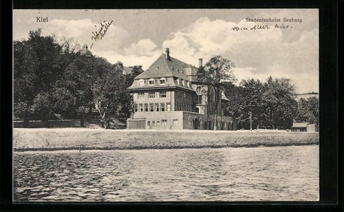 Carte postale kiel - carte, kiel,
