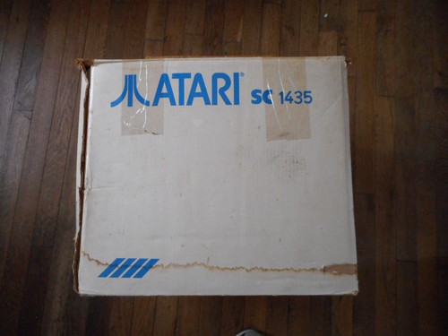 Rare carton boite vide atari - carton,