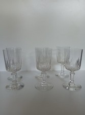 6 verres ancien en cristal