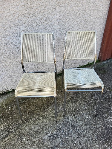 Paire chaises 1960 - paire,
