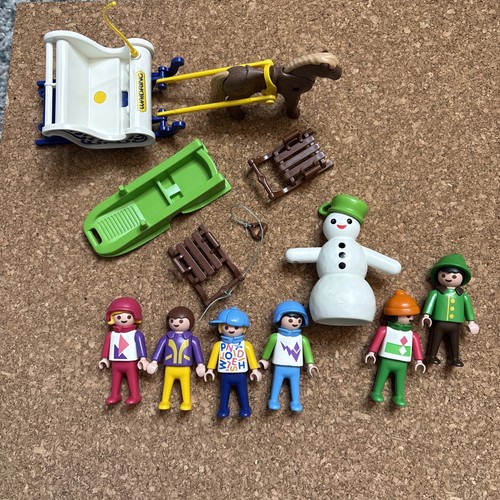 Lot playmobil winter - lot,
