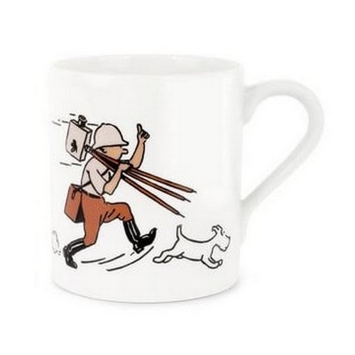 Tasse mug porcelaine tintin - tasse,