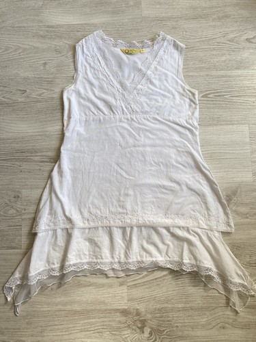 Robe bohème blanche - , dentelle